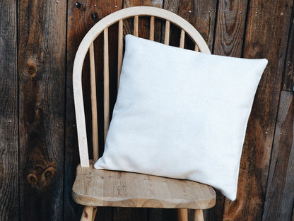 Coussin carré en border de laine - L’Heureux