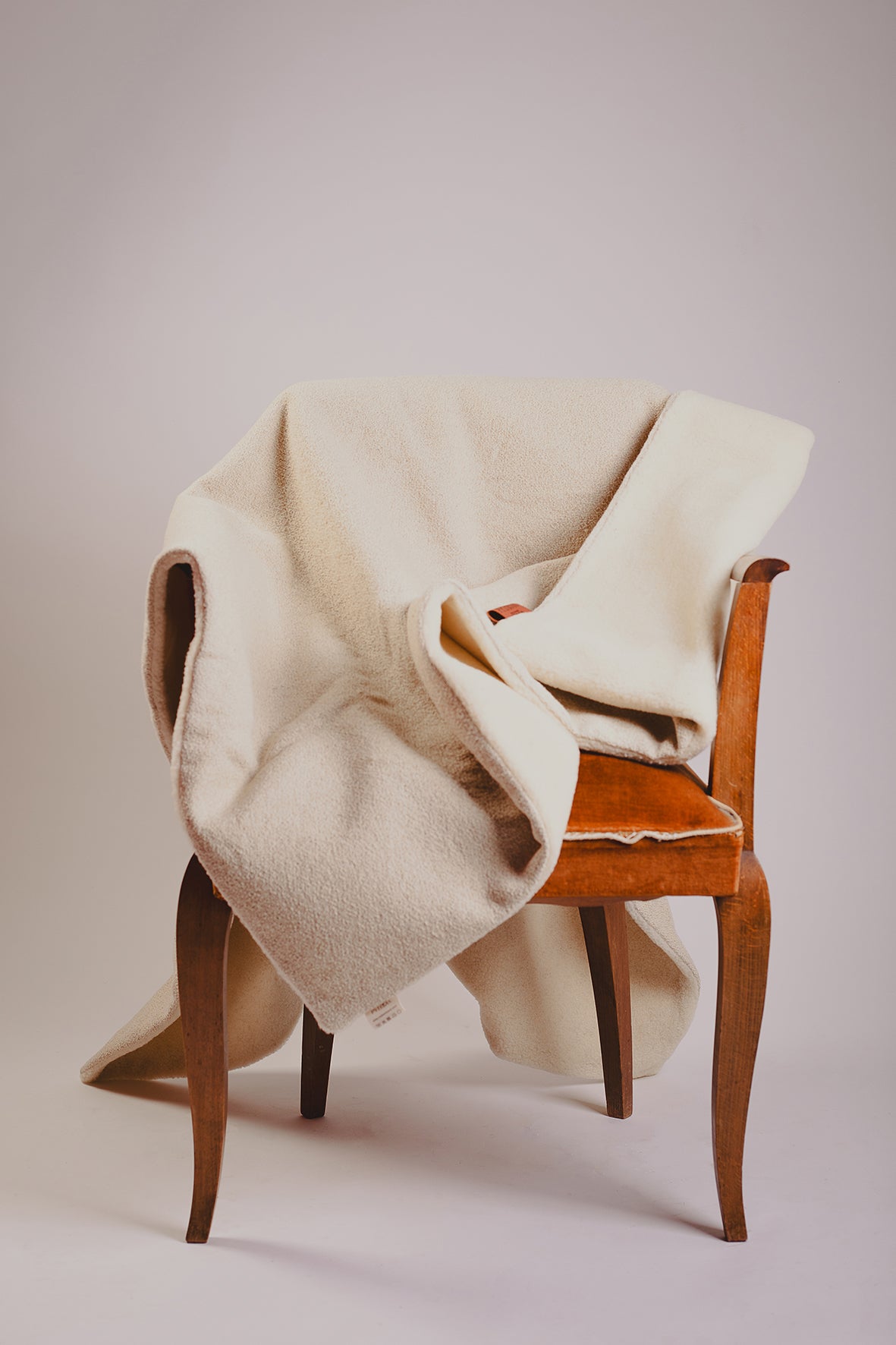 Plaid premium en bure de laine et chanvre - L'Affectueux