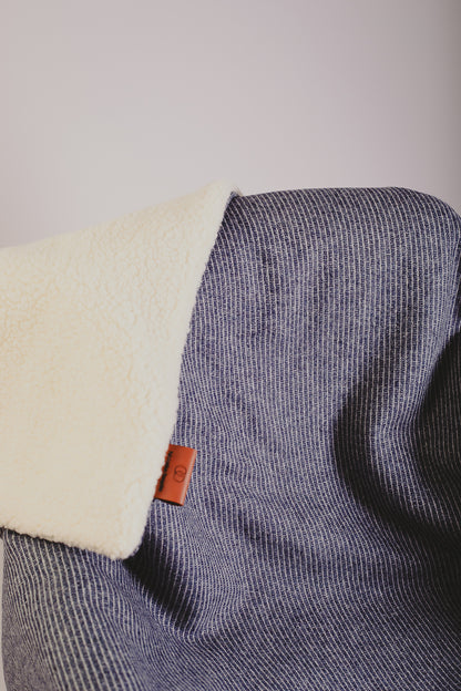 Plaid Premium en tricotine de laine – L'Affectueux