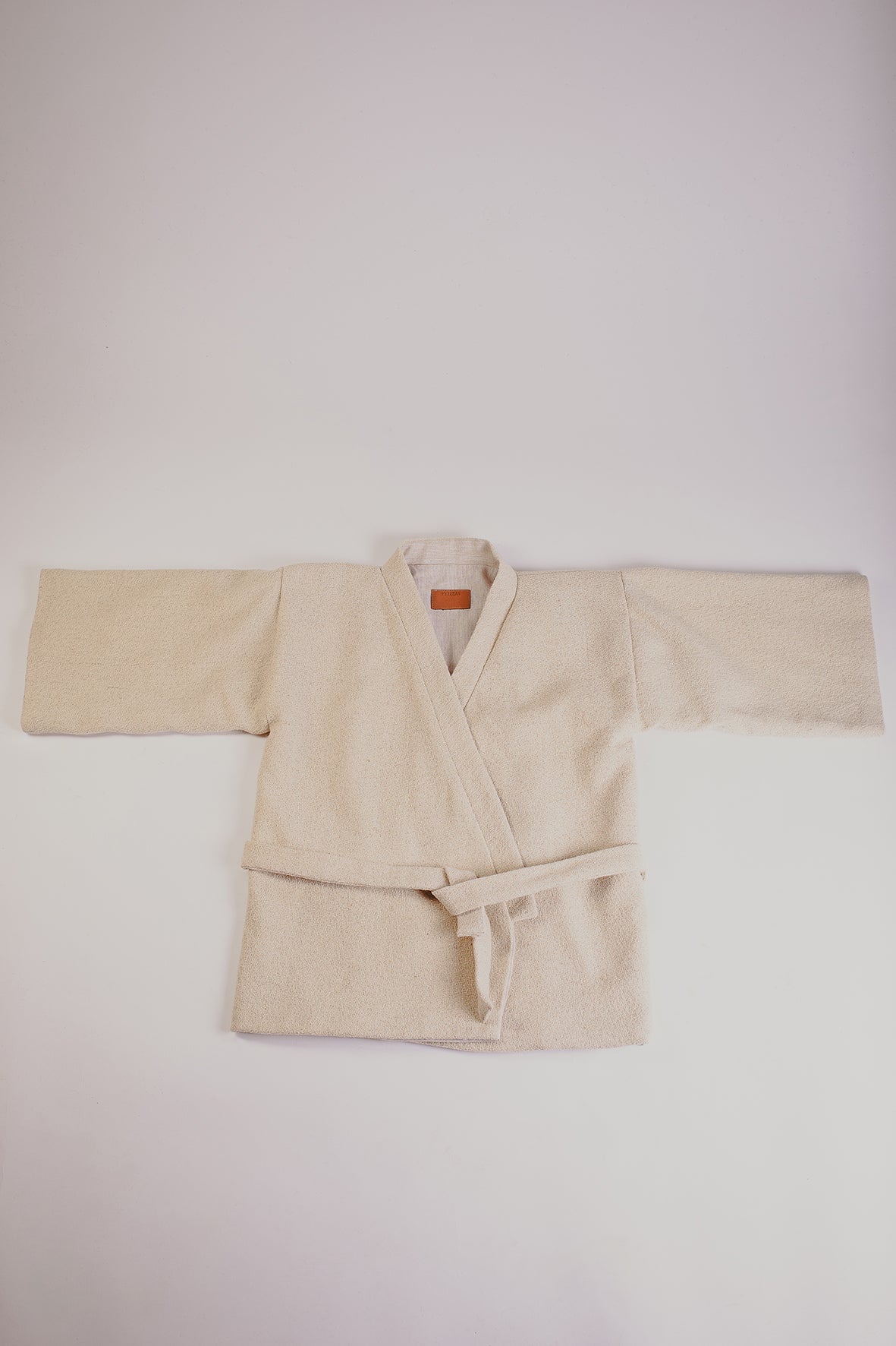 Kimono en laine et chanvre