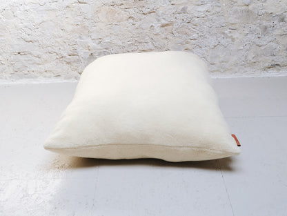 Pouf carré en laine - Le Paresseux