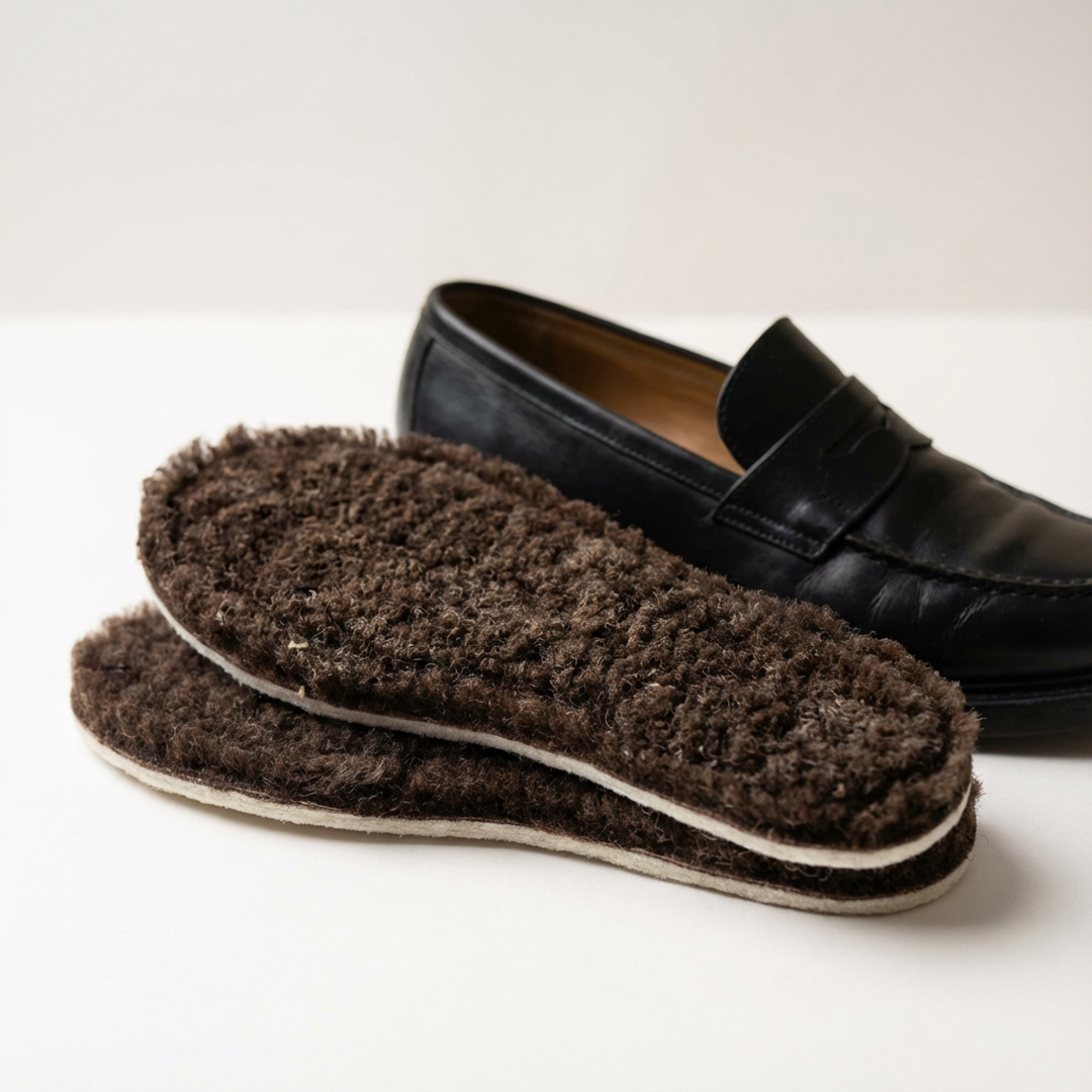 Semelles en laine des Pyrénées